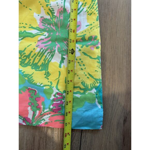 Lilly Pulitzer DELIA Shift Dress SHORELY BLUE Big Flirt Pink Green Blue 00 READ - Picture 8 of 16